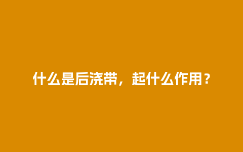 什么是后浇带，起什么作用？