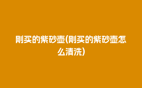 刚买的紫砂壶(刚买的紫砂壶怎么清洗)插图 刚买的紫砂壶(刚买的紫砂壶怎么清洗)